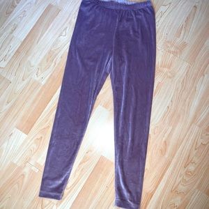 Old navy velour leggings